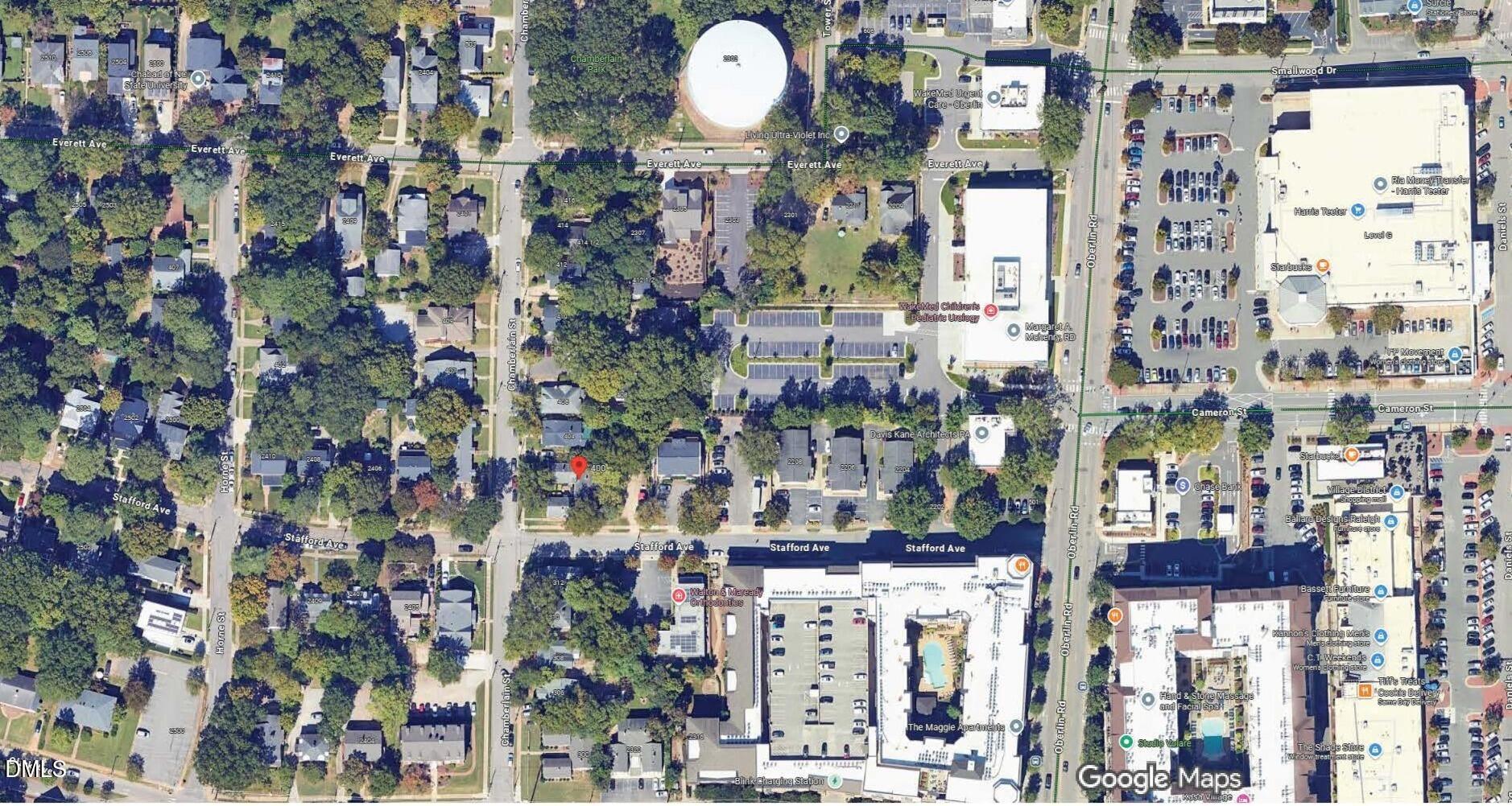 400 Chamberlain Street Raleigh, NC 27607 - Photo 3 of 23 a picture of street view