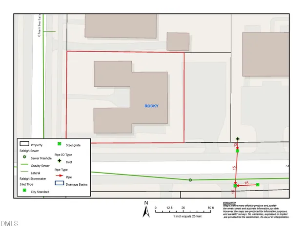 view of a black and white photo