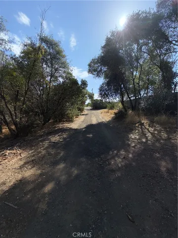 a view of lake from yard