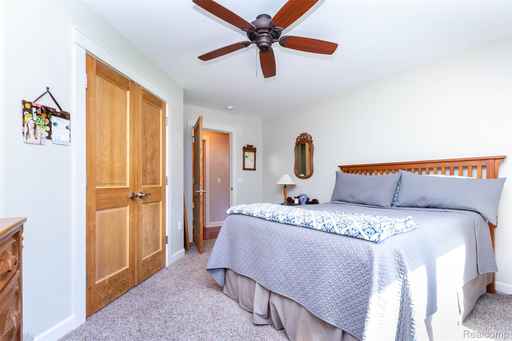 9887 Hadley Road Clarkston, MI 48348 - Photo 25 of 56 Bedroom featuring light-colored walls and carpet flooring
