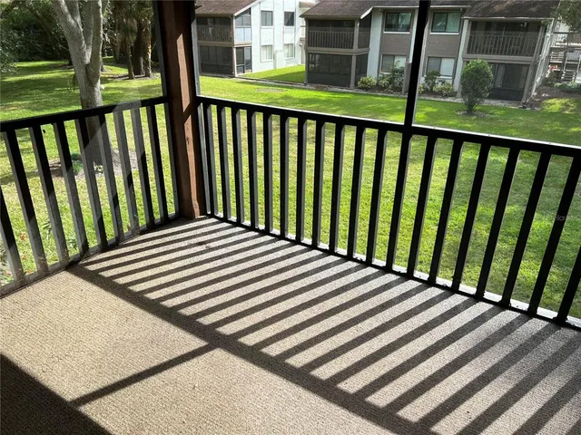 a view of street with car parked