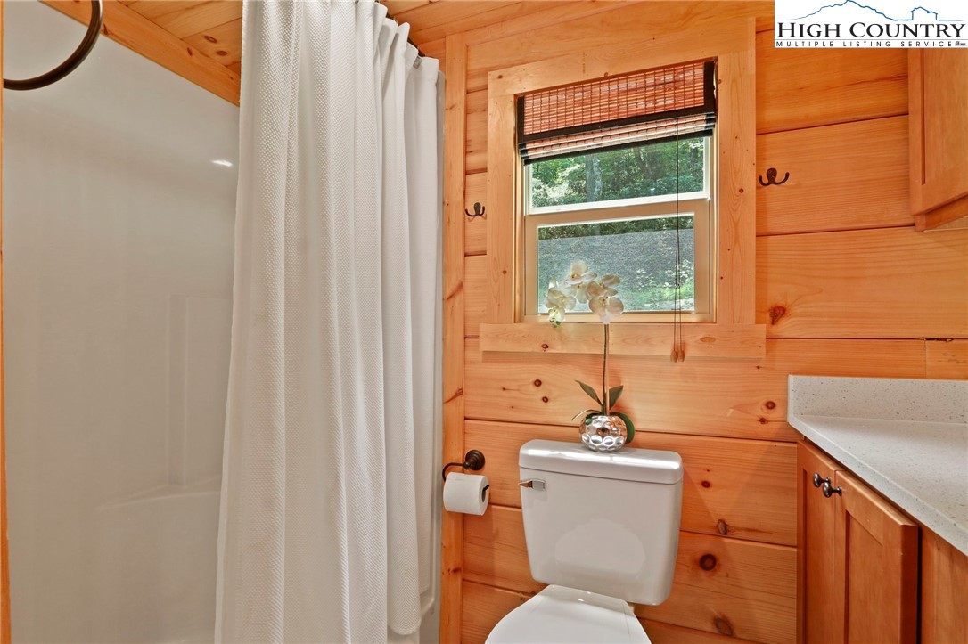 165 John Dotson Road Boone, NC 28607 - Photo 38 of 50 a bathroom with a sink a toilet and shower