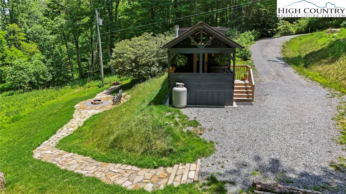 165 John Dotson Road Boone, NC 28607 - Photo 41 of 50 a view of a back yard of the house