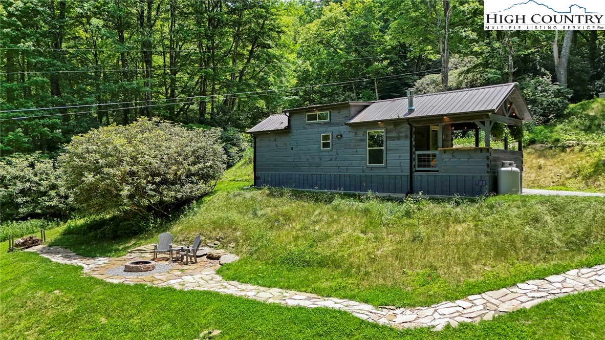 165 John Dotson Road Boone, NC 28607 - Photo 44 of 50 an aerial view of a house with a yard