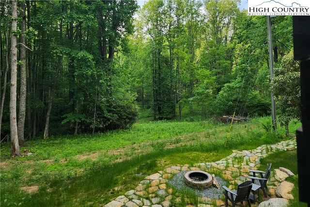 a view of an outdoor space with a lake view