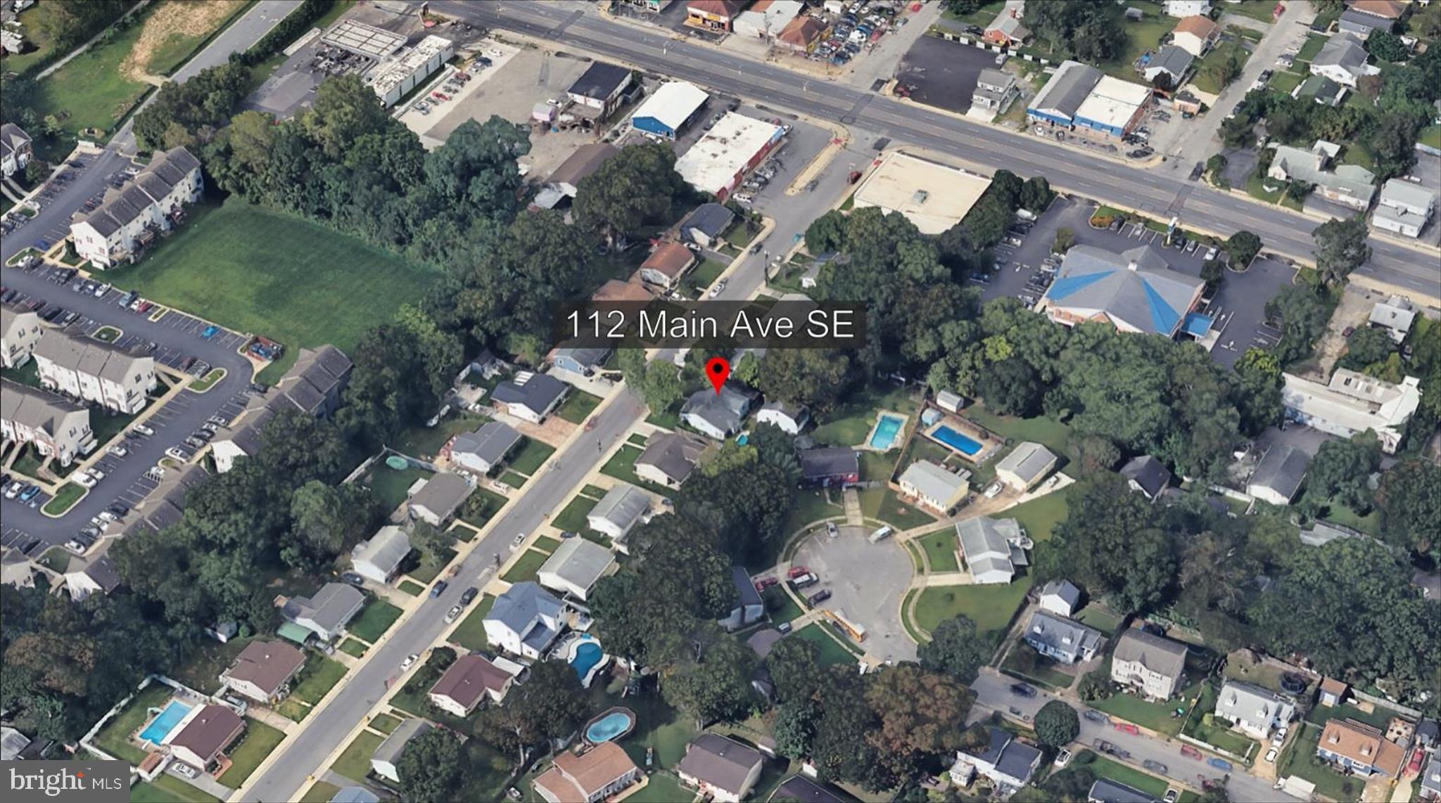 112 Main Avenue Southeast Glen Burnie, MD 21061 - Photo 37 of 45 an aerial view of a city