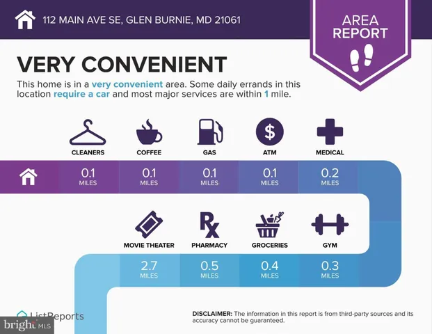 $367,500 | 112 Main Avenue Southeast, Glen Burnie, MD 21061