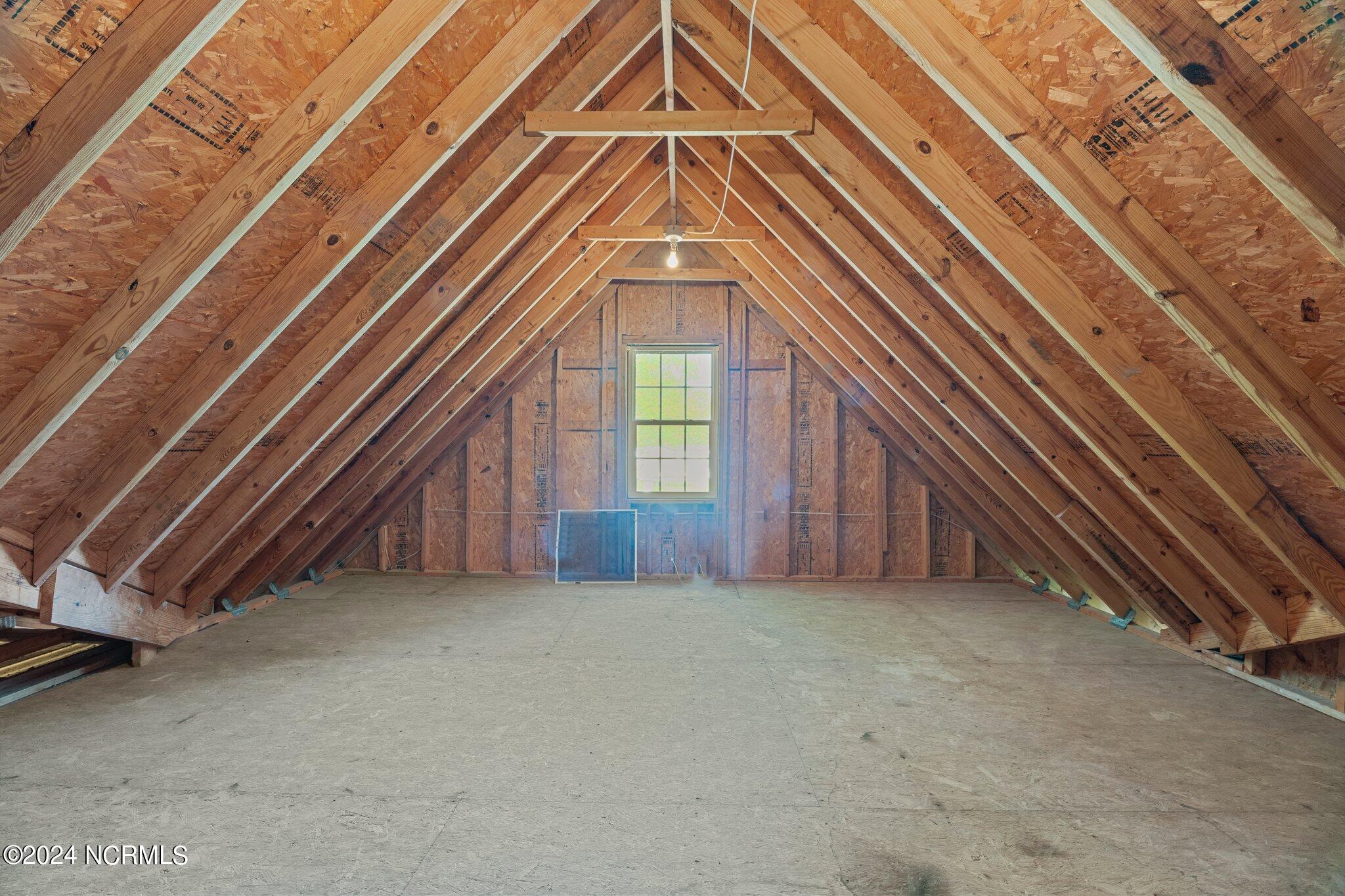 1104 Tebo Road New Bern, NC 28562 - Photo 25 of 32 Unfinished Attic