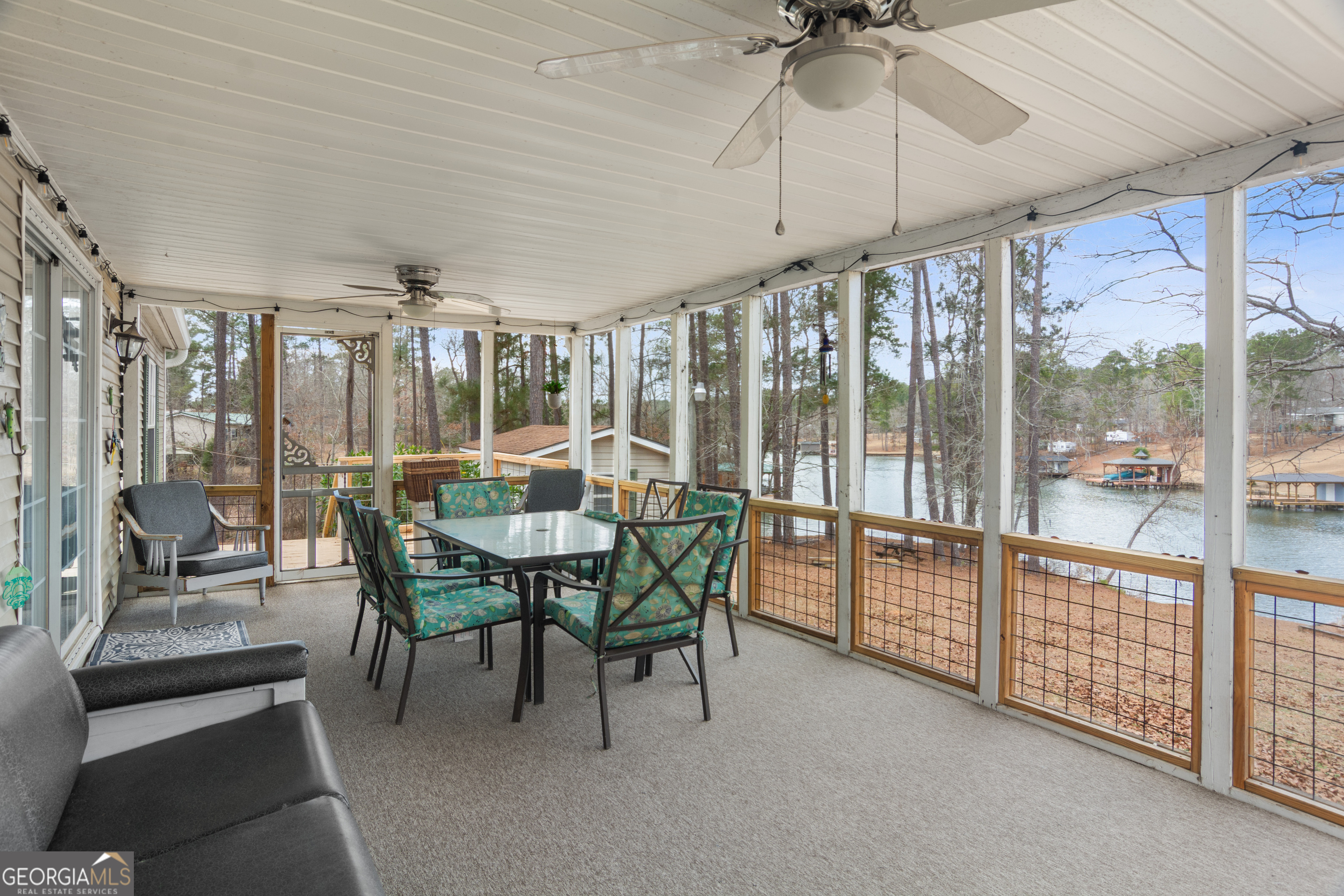 184 Brandywine Run Sparta, GA 31087 - Photo 37 of 72 a view of a dining room with furniture window and outside view