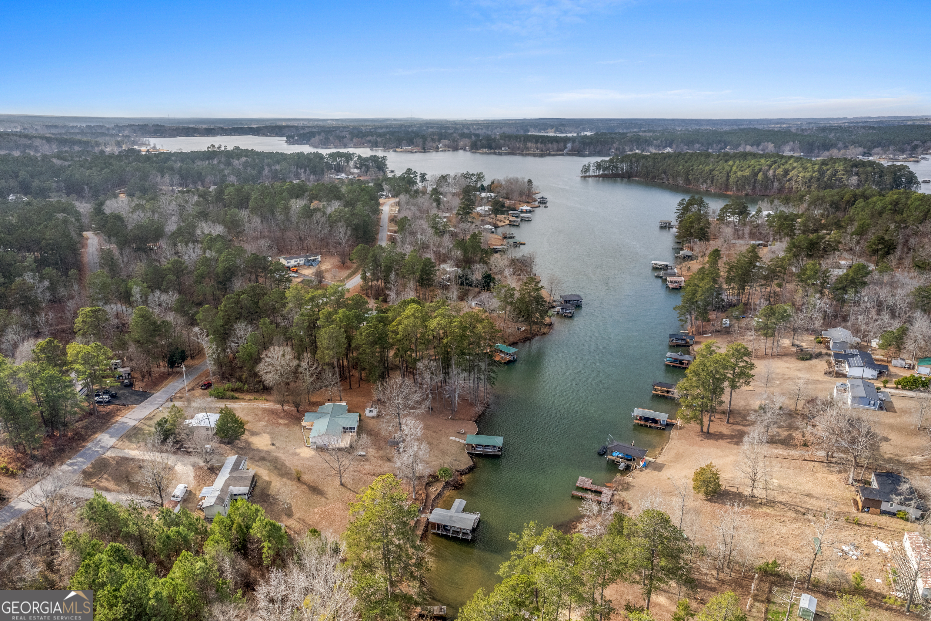 184 Brandywine Run Sparta, GA 31087 - Photo 4 of 72 a view of a lake with mountain