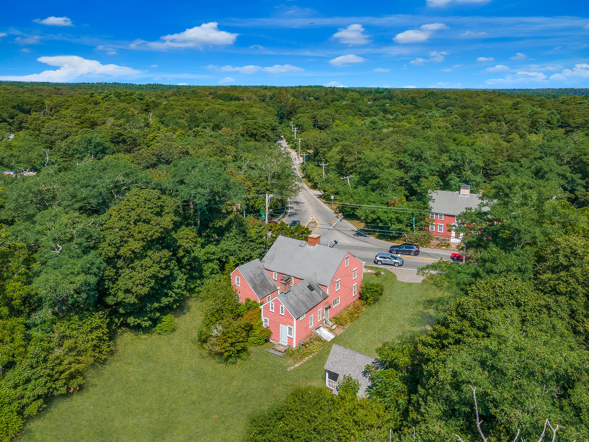 4701 Falmouth Road Cotuit, MA 02635 - Photo 11 of 39 a view of a yard with front of house