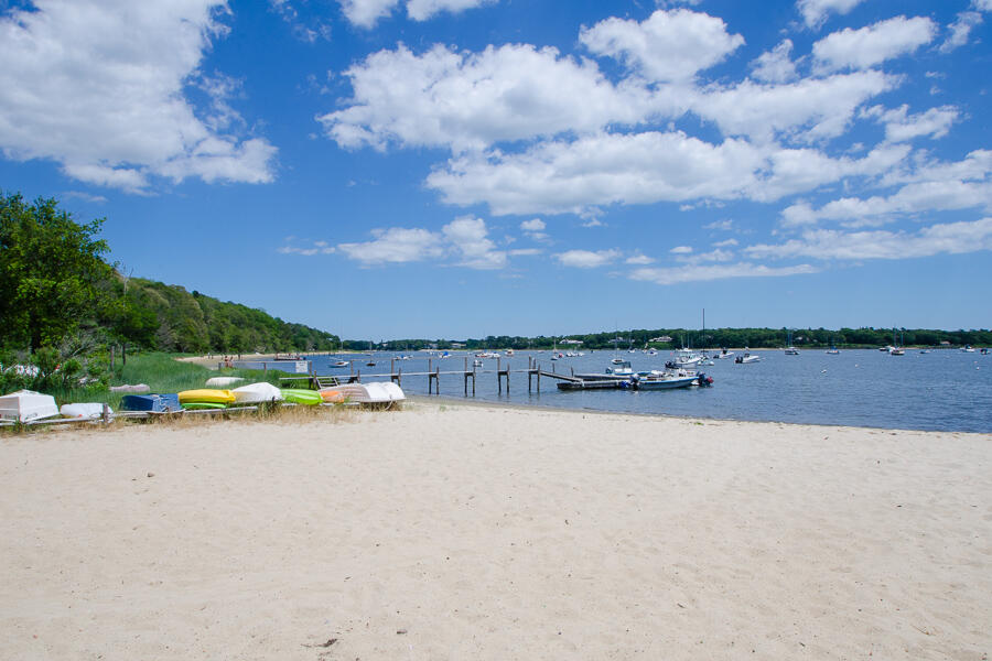 4701 Falmouth Road Cotuit, MA 02635 - Photo 34 of 39 a view of swimming pool and lake