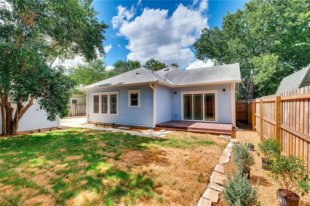 906 East 38th 1/2 Street Austin, TX 78751 - Photo 25 of 28 Step out the back of your home to shady yard. Under the shade of trees, flanked by tall bamboo you can enjoy privacy so close to the city.