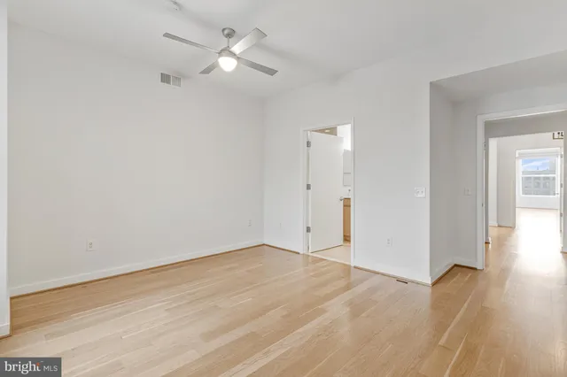 wooden floor in an empty room