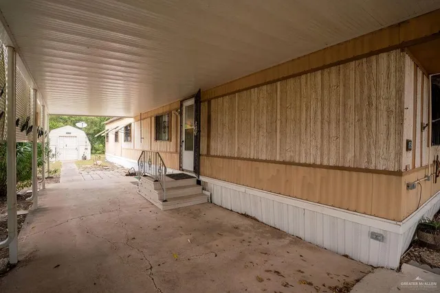 a view of outdoor space with porch