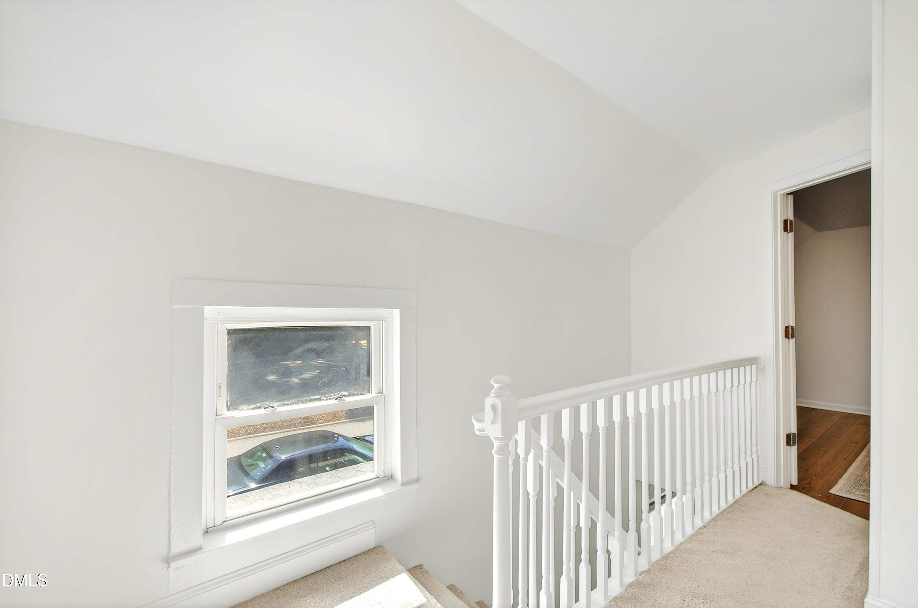 913 Washington Street Durham, NC 27701 - Photo 19 of 37 a view of a hallway to a bedroom