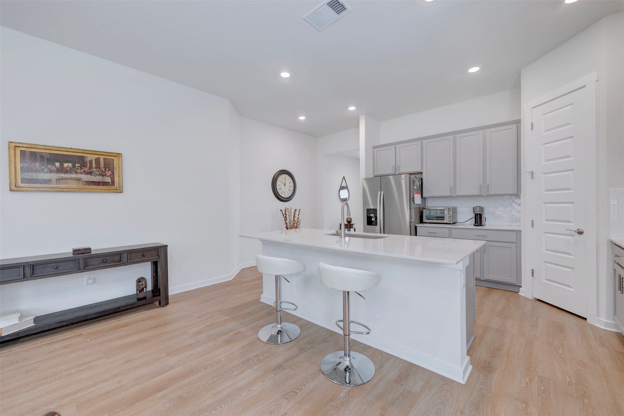 2041 Centerline Lane Georgetown, TX 78628 - Photo 8 of 31 a kitchen with a sink cabinets and window