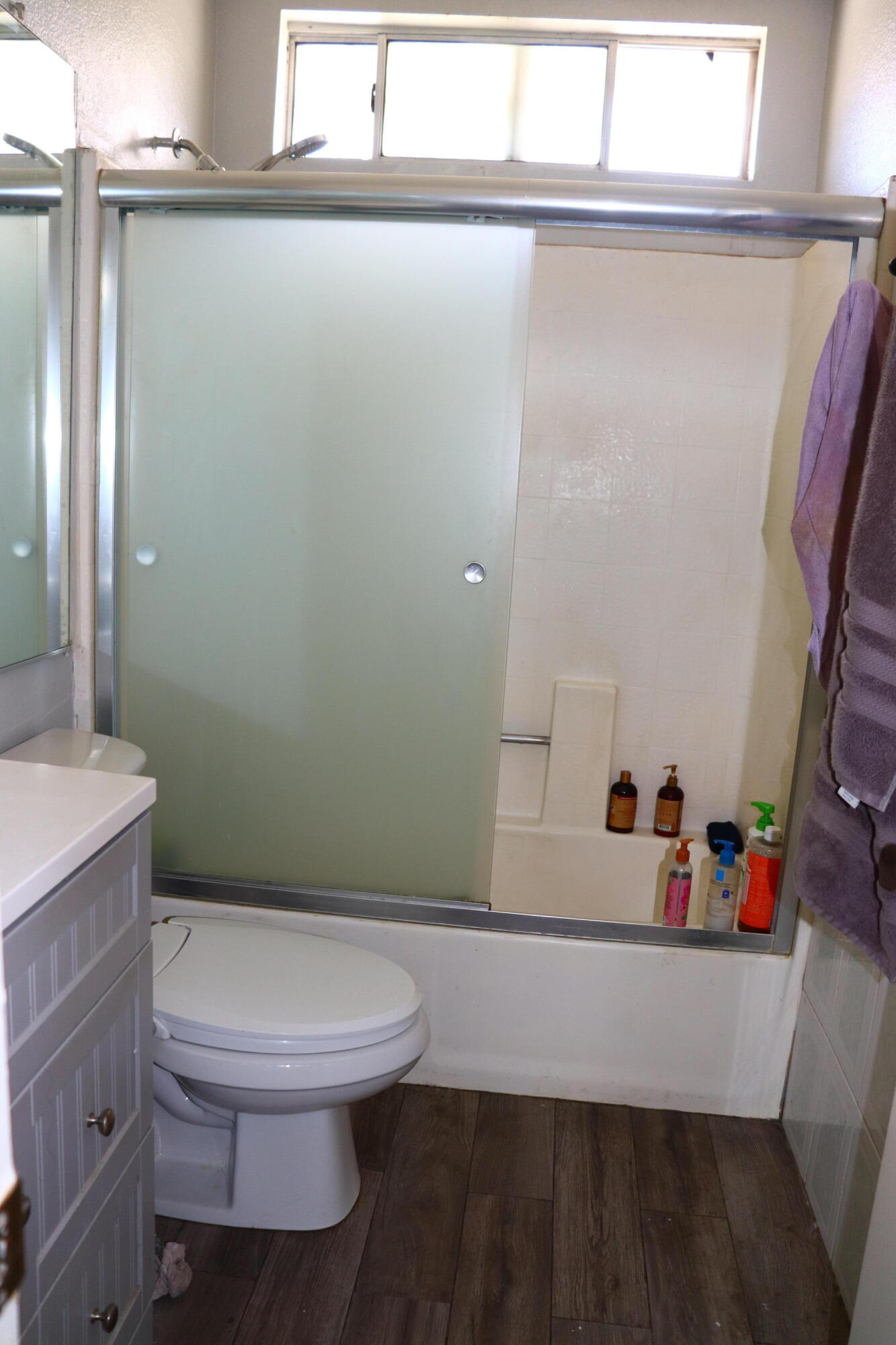 5009 East Ave R 11 Palmdale, CA 93552 - Photo 14 of 23 a bathroom with a sink and a toilet