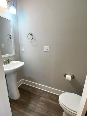 a bathroom with a sink and a toilet