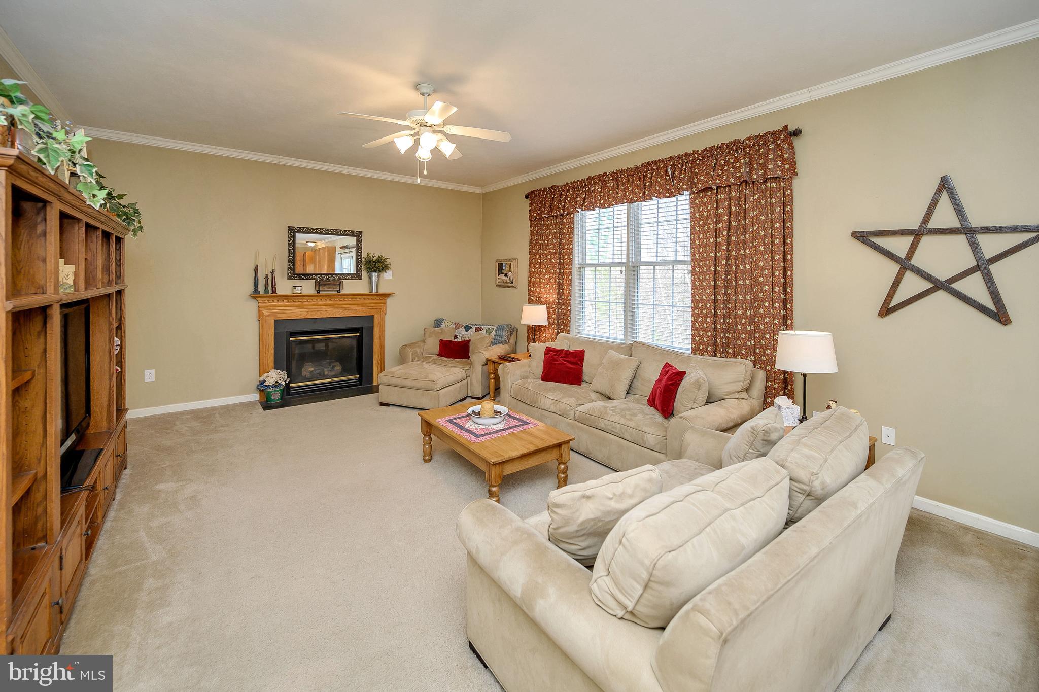 9093 Mullen Road King George, VA 22485 - Photo 12 of 39 Family room with gas fireplace