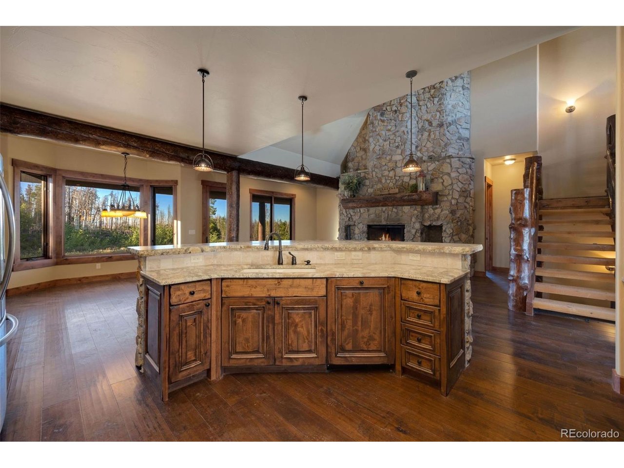 5200 Jackson Road Walden, CO 80480 - Photo 8 of 40 Large island with dishwasher and sink