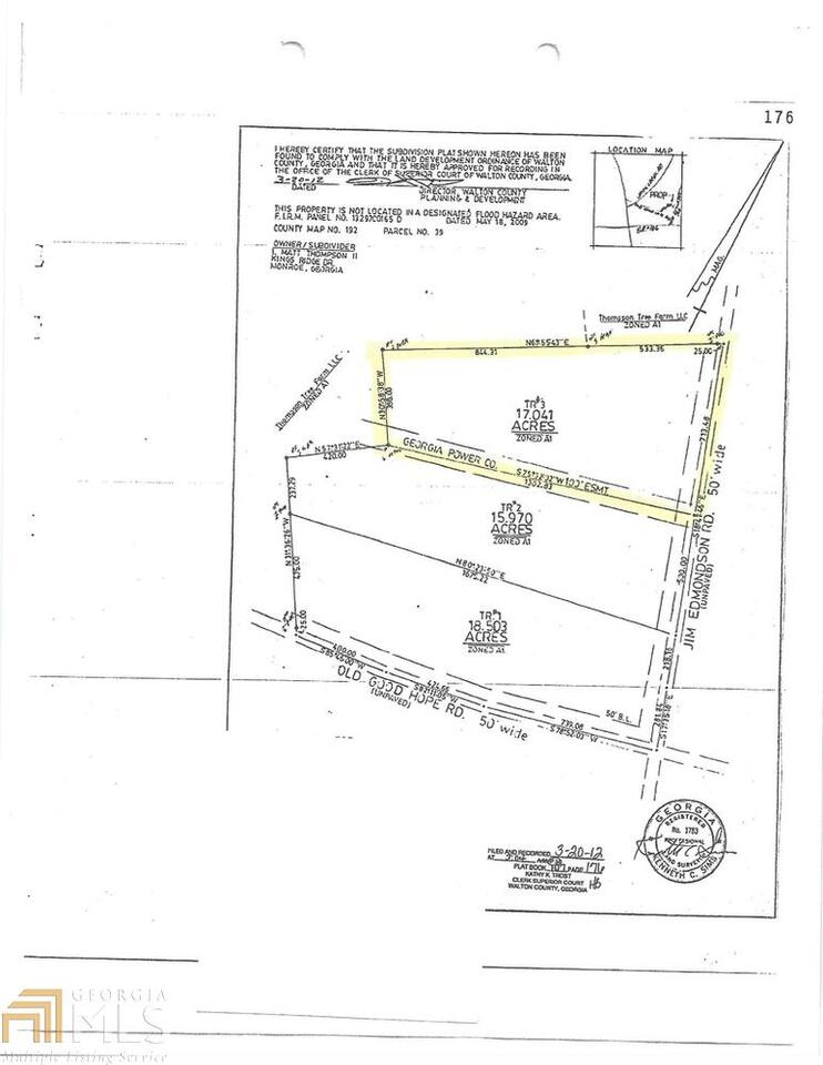 0 Jim Edmondson Road Good Hope, GA 30641 - Photo 1 of 1