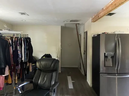 a view of walk in closet