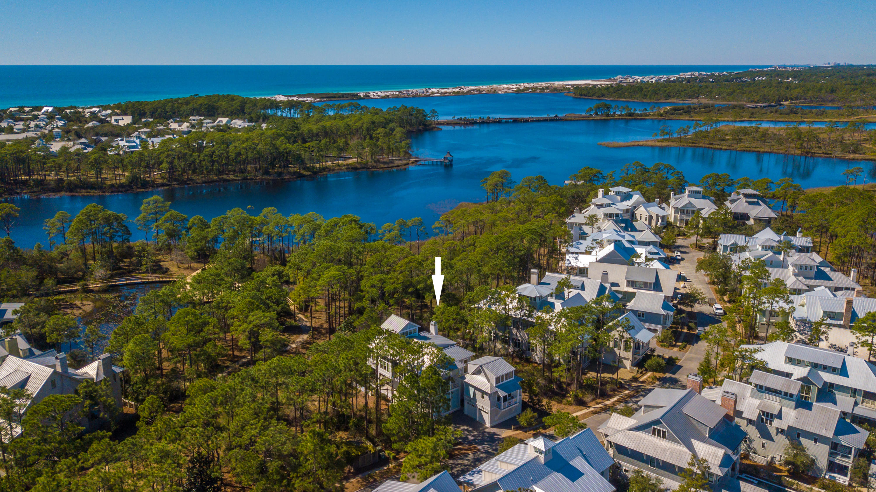 45 Vermilion Way Santa Rosa Beach, FL 32459 - Photo 1 of 54 45 Vermillion Way Drone Full Size 2