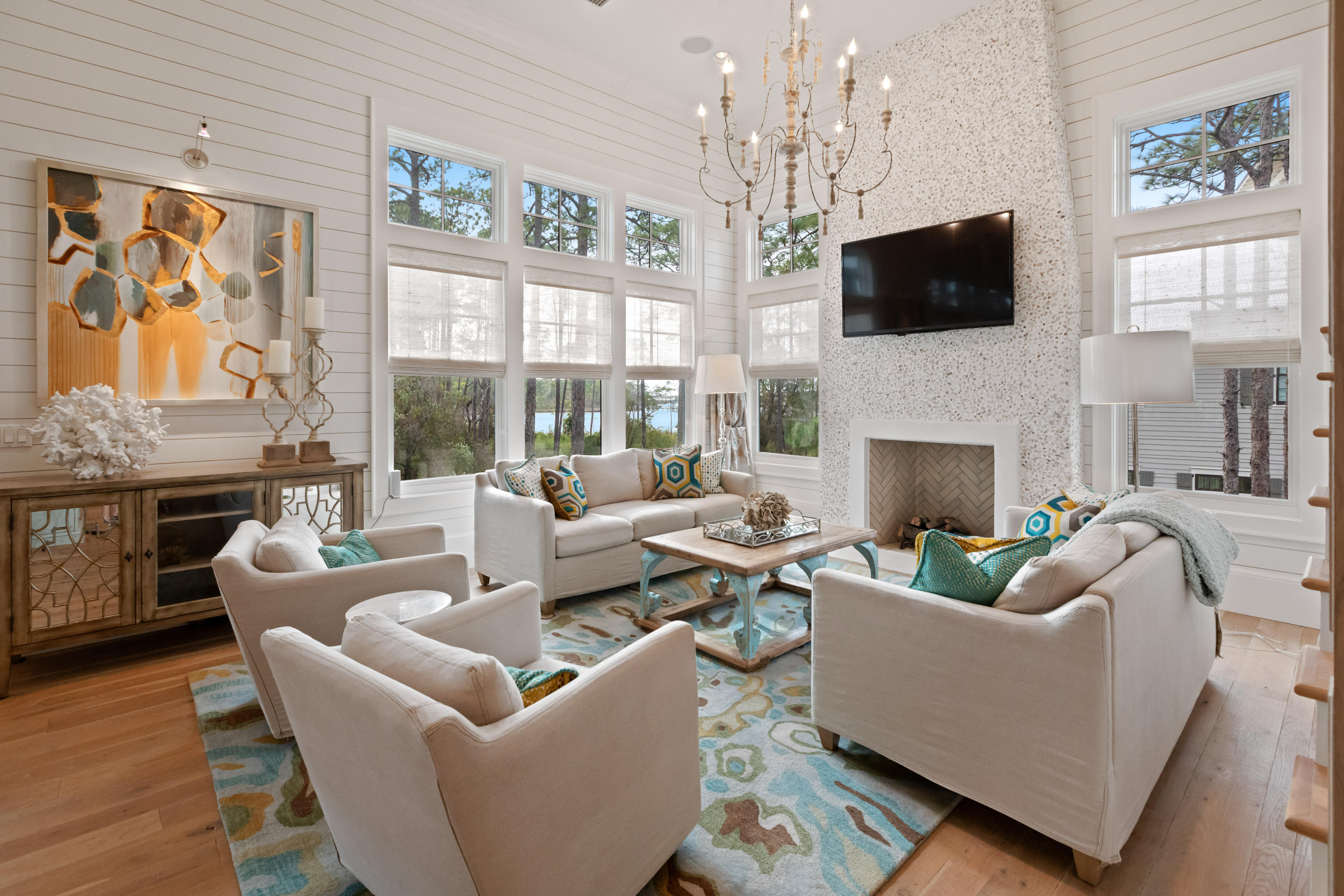 45 Vermilion Way Santa Rosa Beach, FL 32459 - Photo 27 of 54 Living Area view of lake