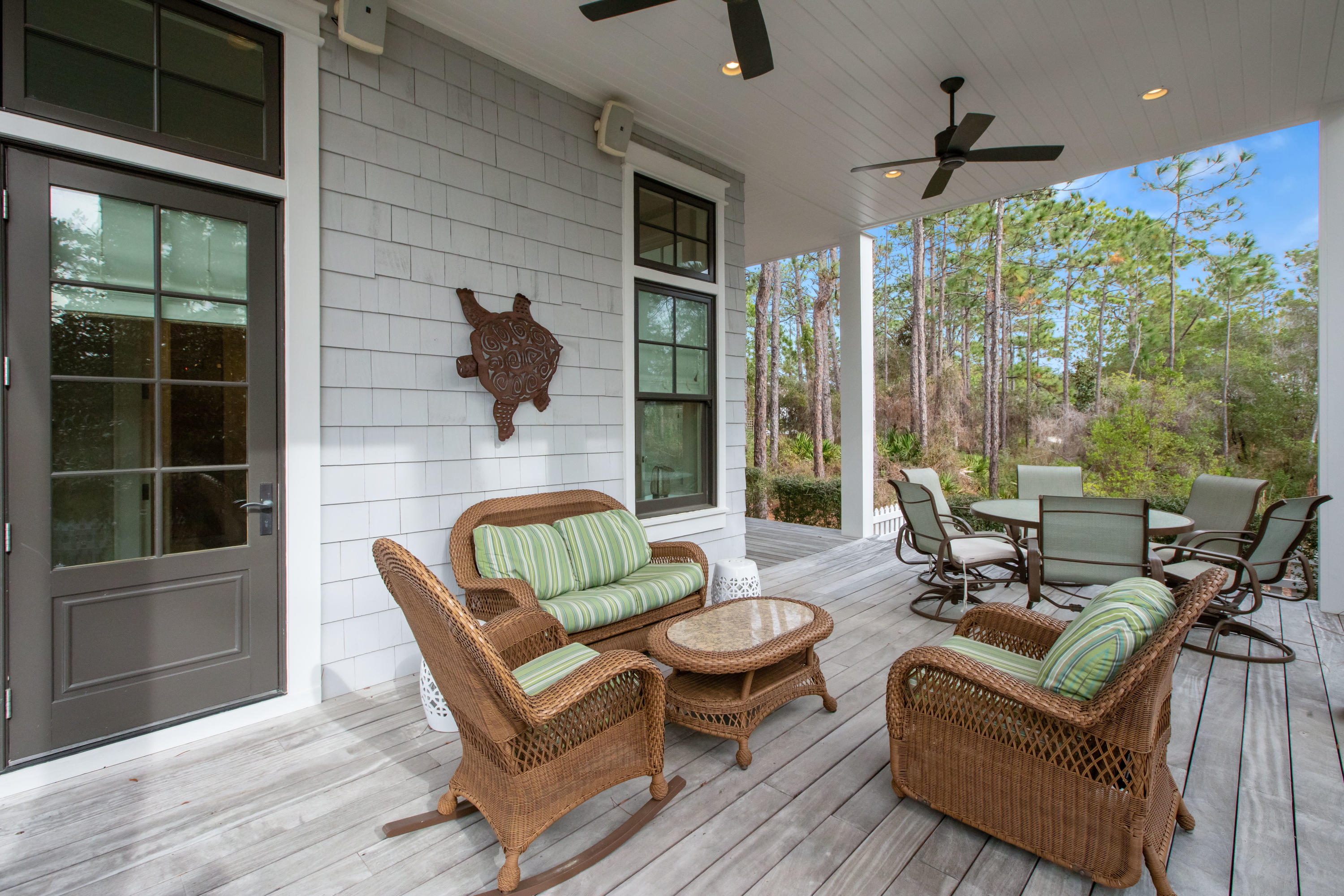 45 Vermilion Way Santa Rosa Beach, FL 32459 - Photo 40 of 54 First floor back porch to greenspace
