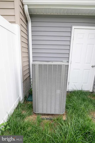 a view of a garage door