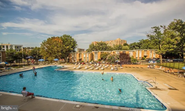 a view of a swimming pool