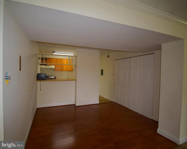 a view of empty room