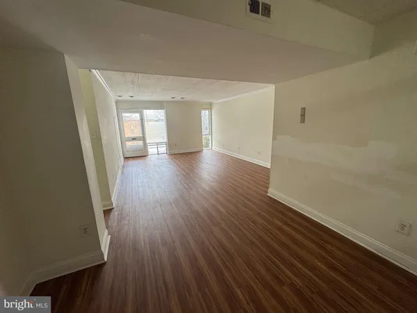 wooden floor in an empty room
