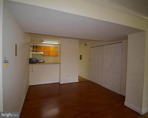 a view of empty room
