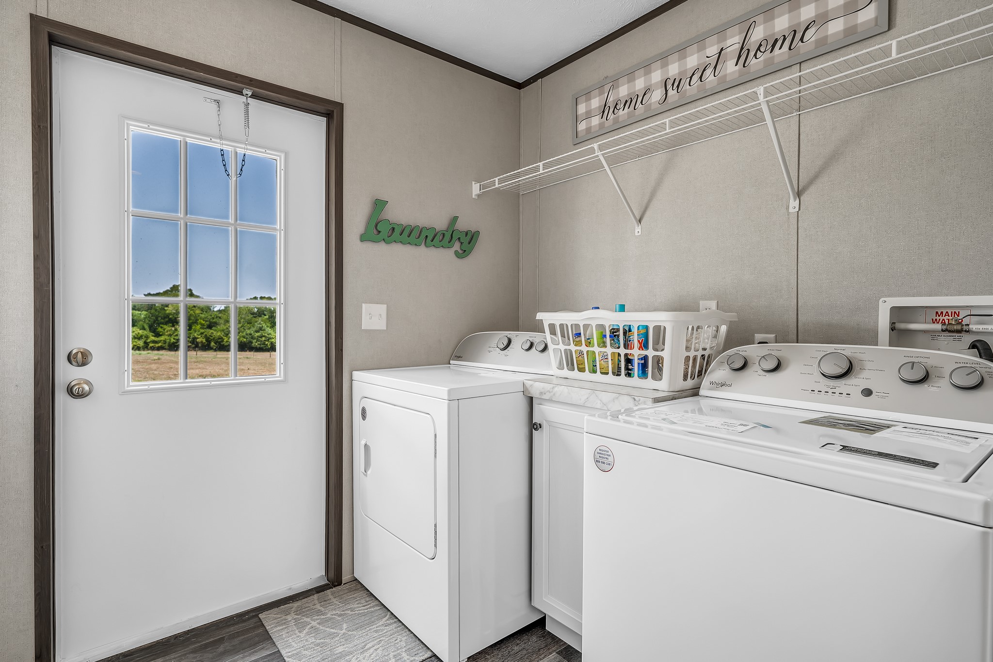 2747 Old Masonic Road Brenham, TX 77833 - Photo 26 of 28 a utility room with dryer and washer