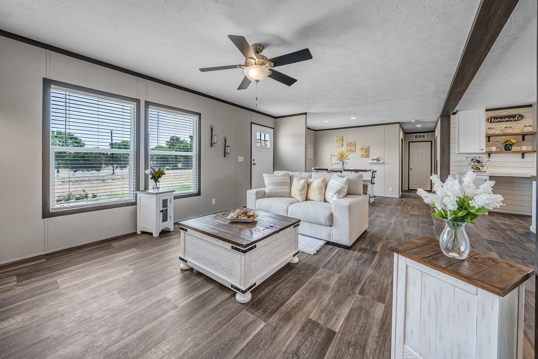 2747 Old Masonic Road Brenham, TX 77833 - Photo 8 of 28 a living room with furniture and a large window