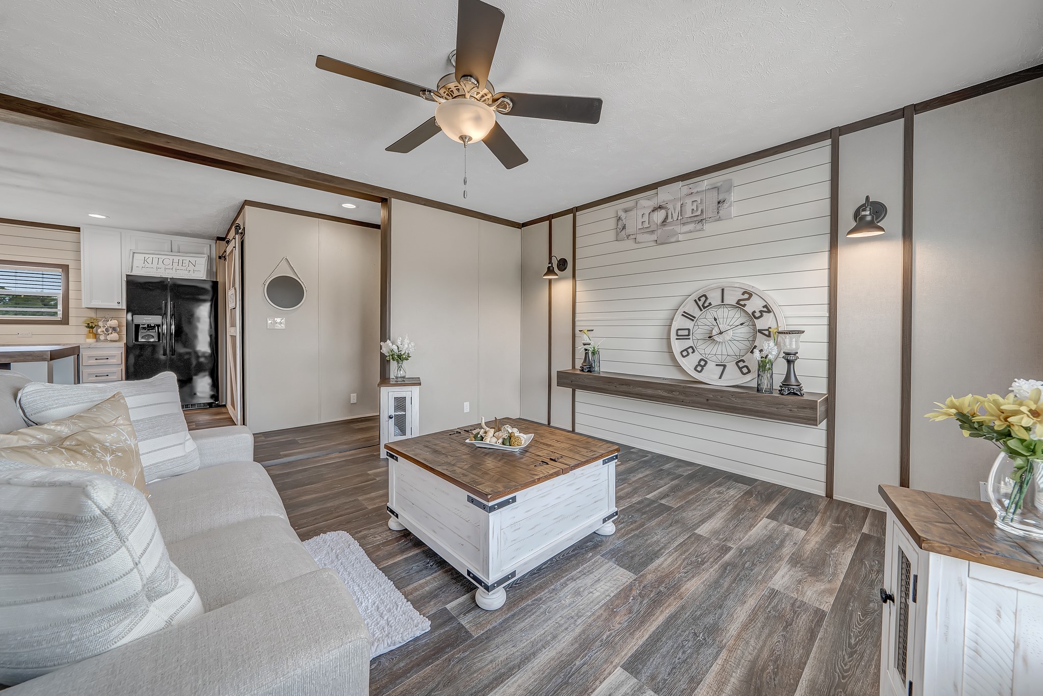 2747 Old Masonic Road Brenham, TX 77833 - Photo 9 of 28 a living room with furniture and wooden floor