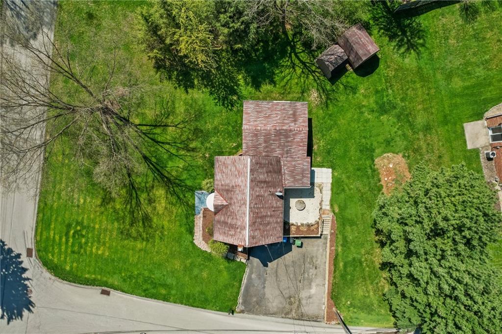 9515 Orchard Road Pittsburgh, PA 15237 - Photo 27 of 28 an aerial view of a house with a yard basket ball court and outdoor seating