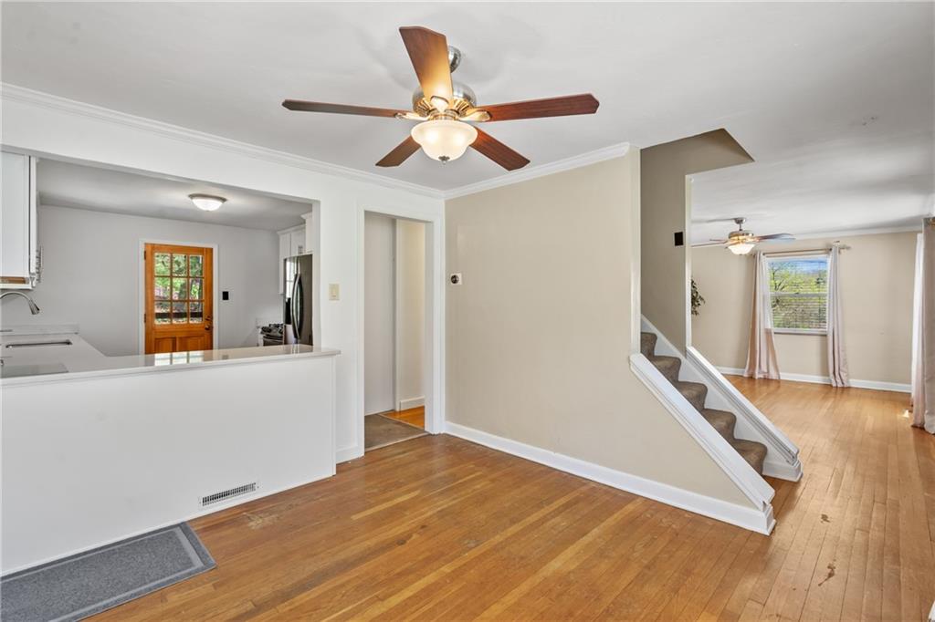 9515 Orchard Road Pittsburgh, PA 15237 - Photo 6 of 28 a view of an entryway with wooden floor
