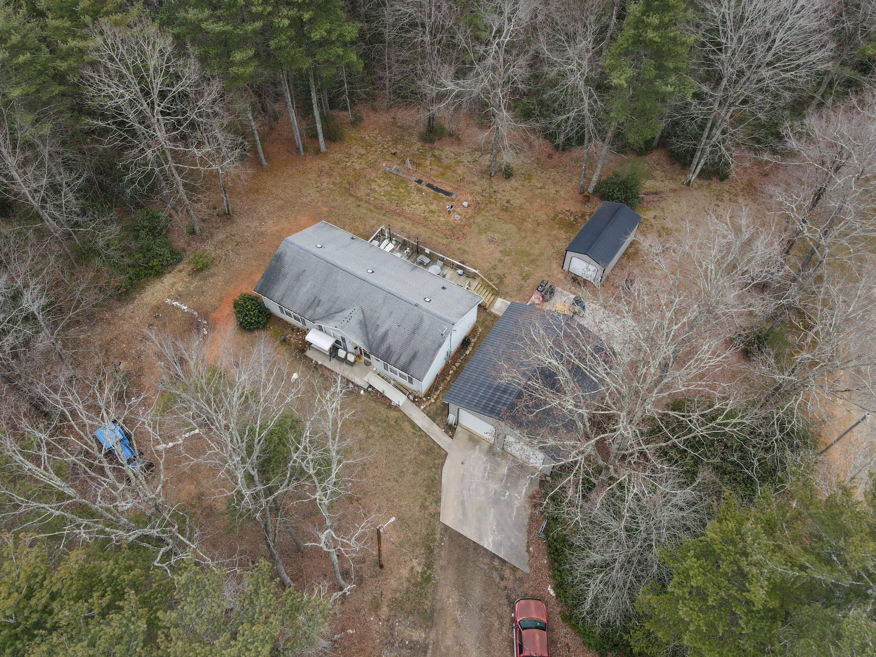 162 Mountain Laurel Way Northeast Check, VA 24072 - Photo 40 of 49 an aerial view of a house with a yard