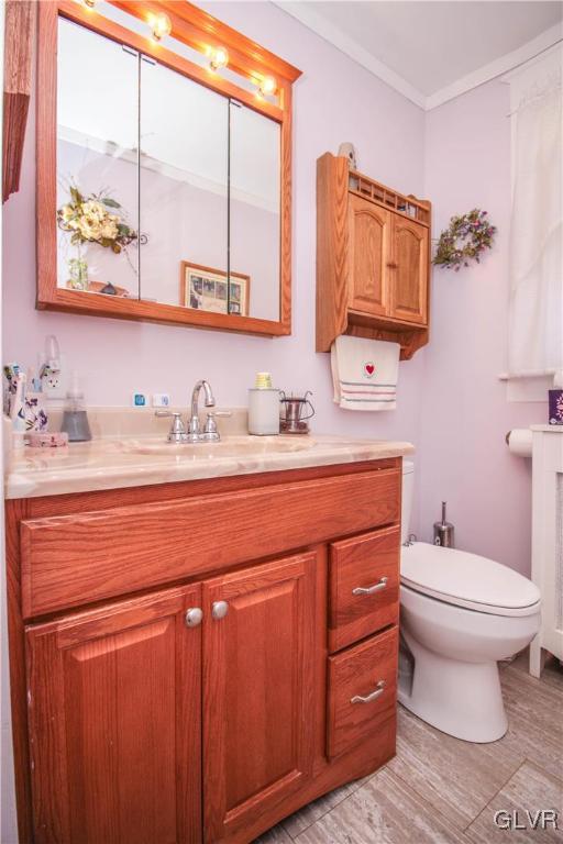 1139 Spring Garden Street Easton, PA 18042 - Photo 19 of 26 a bathroom with a sink toilet and mirror