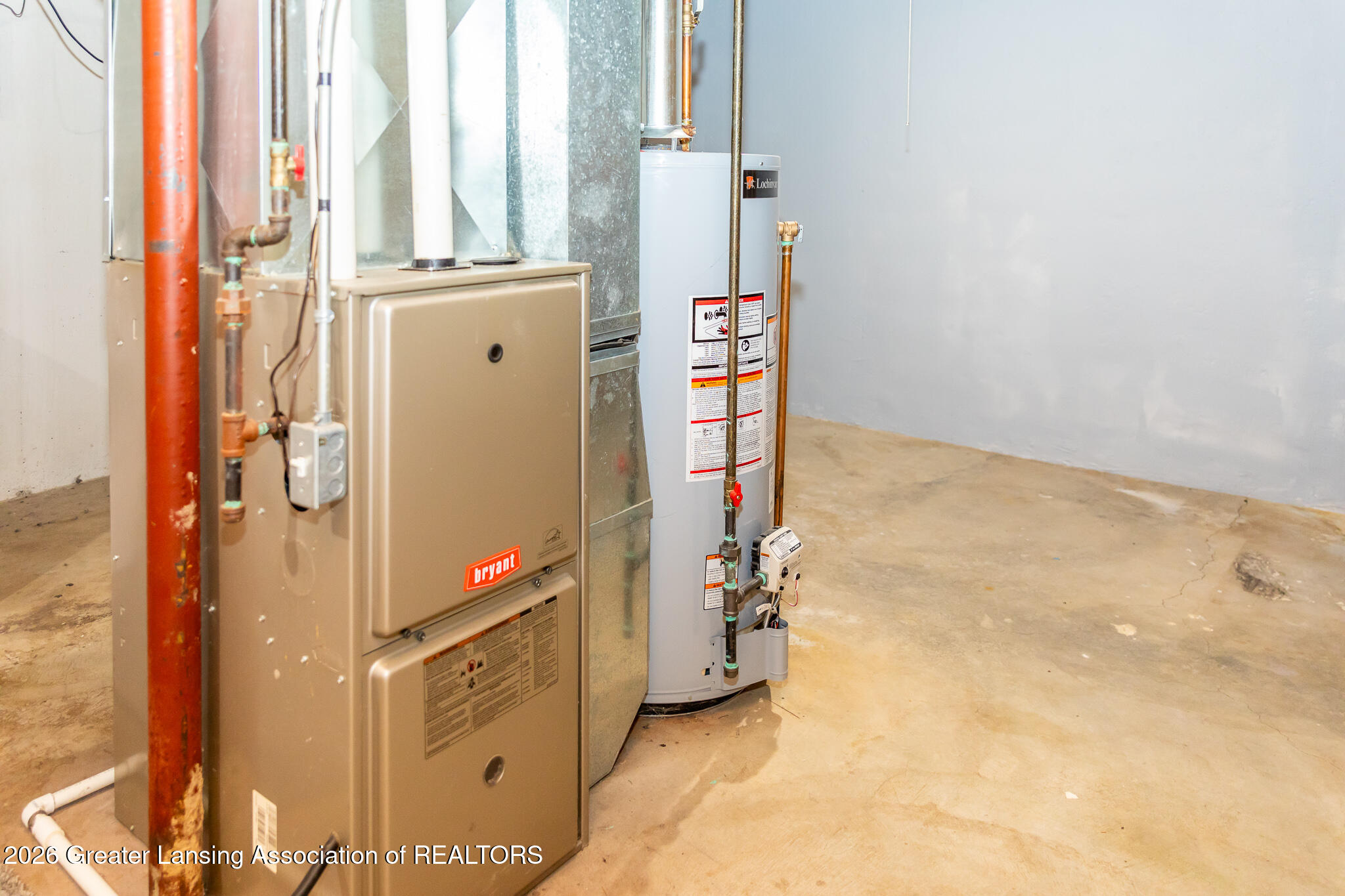 101 East Jolly Road, Unit B8 24 Lansing, MI 48910 - Photo 36 of 43 Furnace & Water Heater