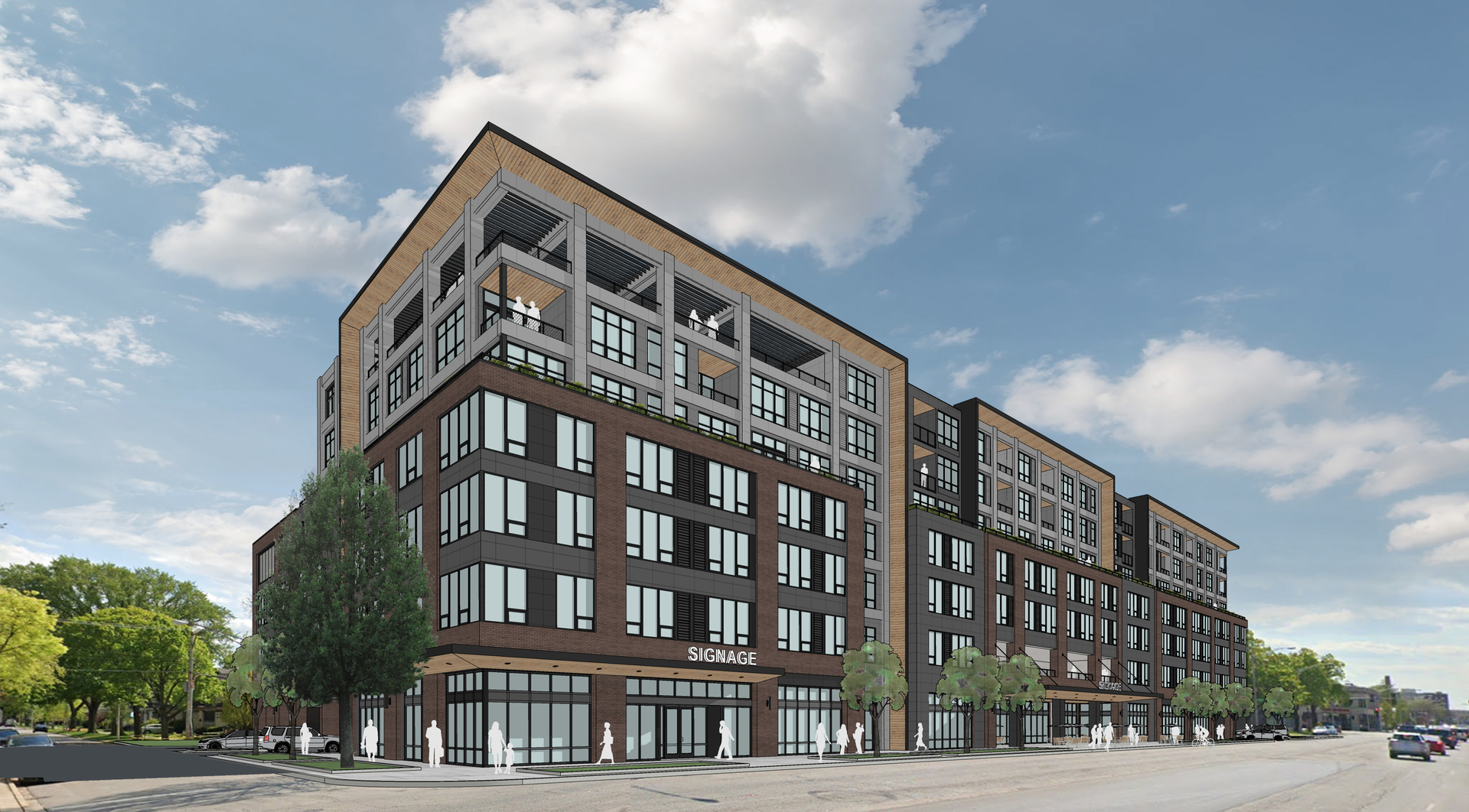 703 Madison Street, Unit 526 Oak Park, IL 60302 - Photo 7 of 29 a view of a building and a street