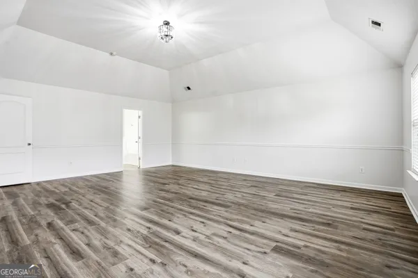 wooden floor in an empty room