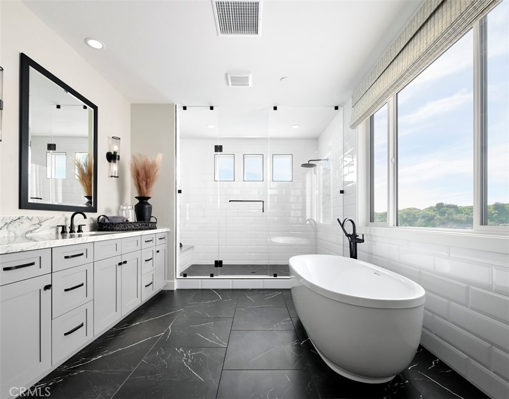 18295 Saddle Crest Silverado, CA 92676 - Photo 13 of 26 a bathroom with a toilet sink and mirror