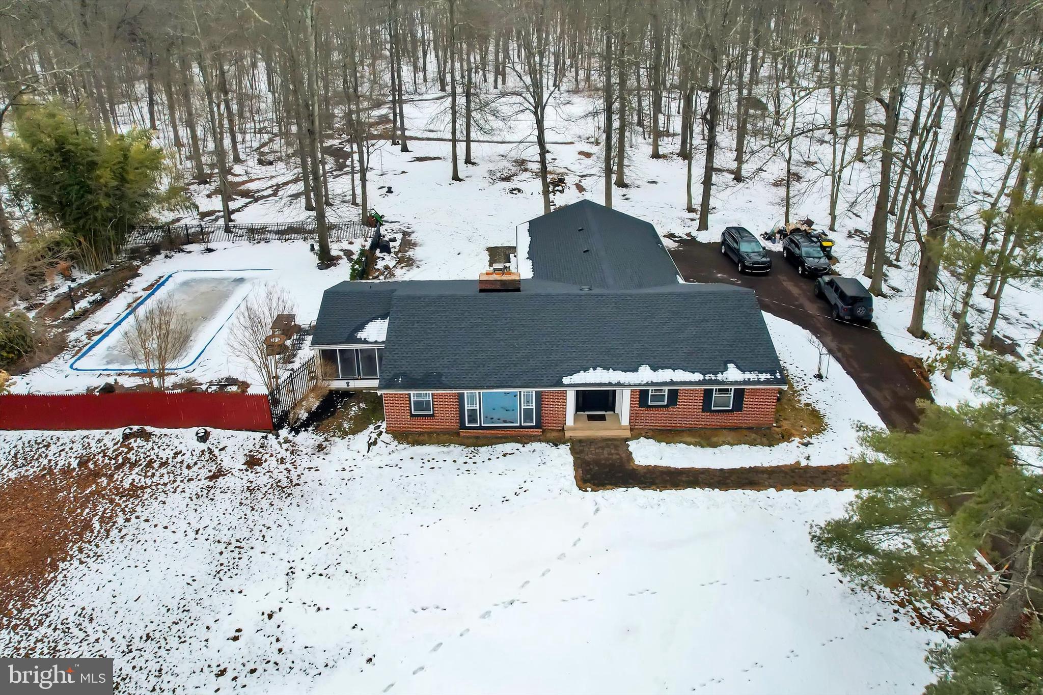 6246 Point Pleasant Pike Doylestown, PA 18902 - Photo 31 of 40 a view of a house with large trees