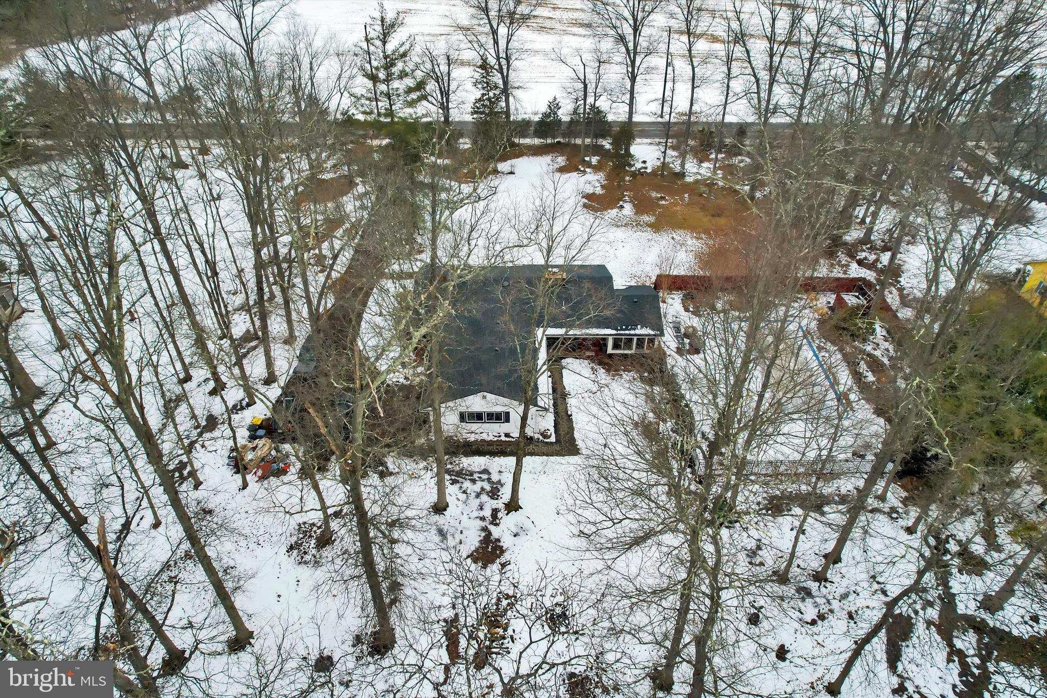 6246 Point Pleasant Pike Doylestown, PA 18902 - Photo 34 of 40 a backyard of a house with lots of green space