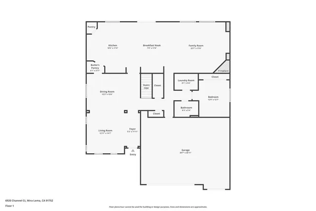 $1,125,000 | 6920 Channel Court, Eastvale, CA 91752