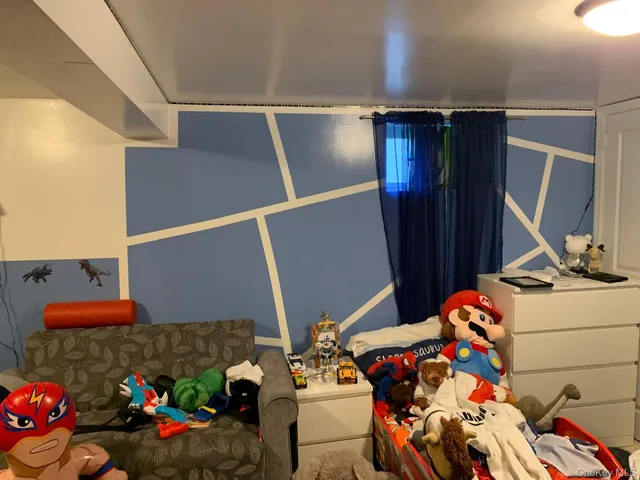 a room with storage and utility